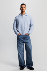 Super Baggy – Mid Blue Jeans