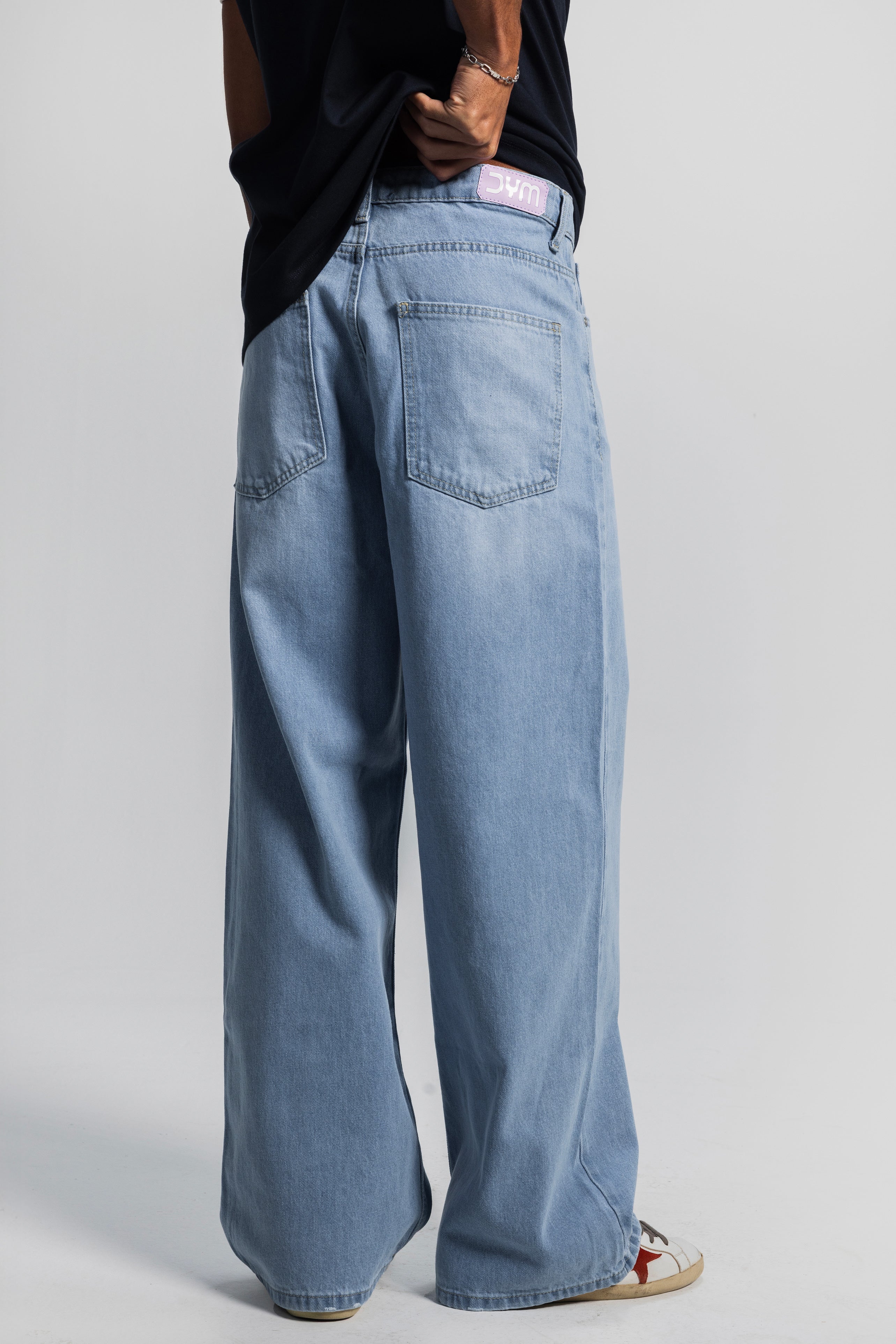 Super Baggy – Sky Blue Jeans