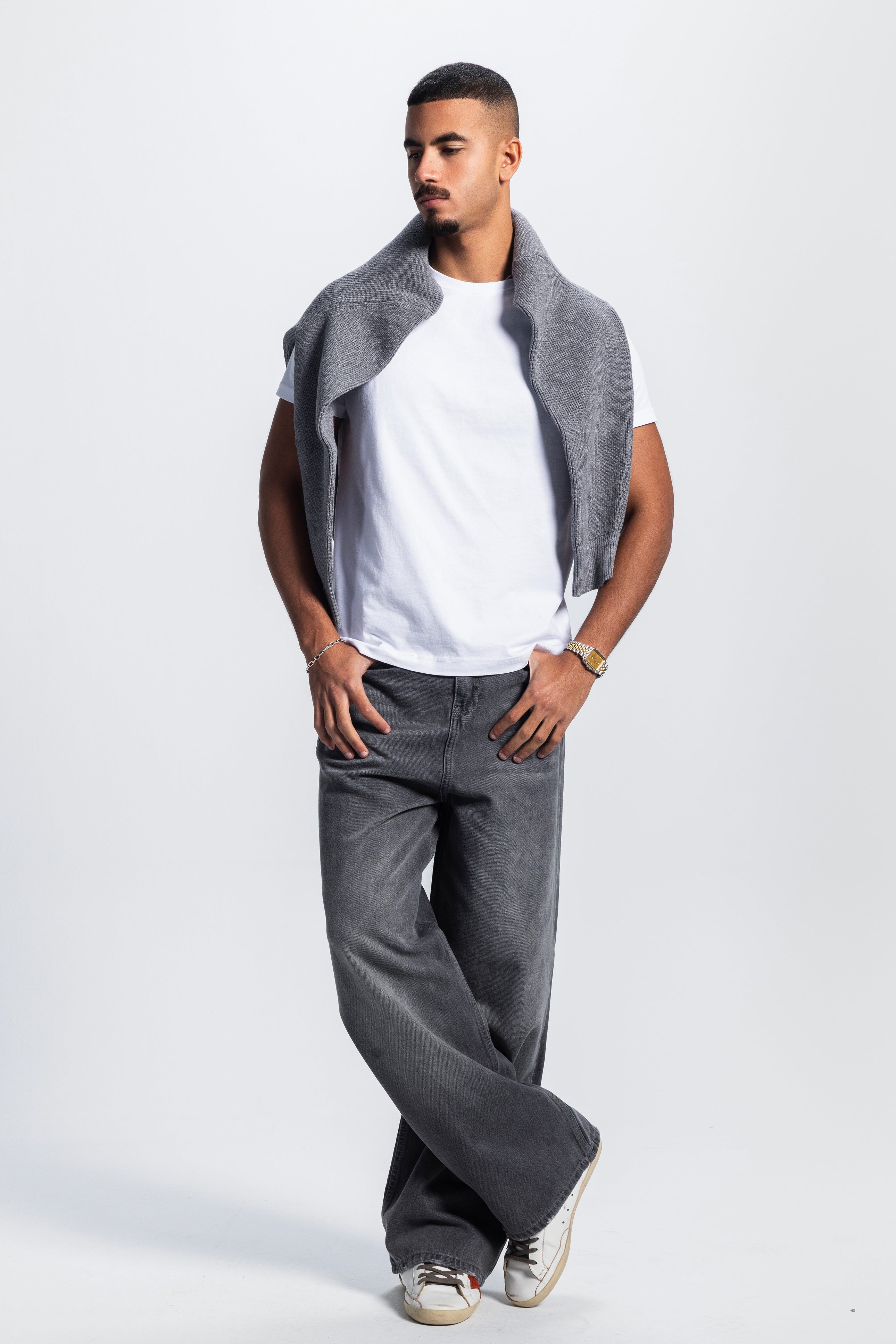 Super Baggy – Washed Grey Jeans