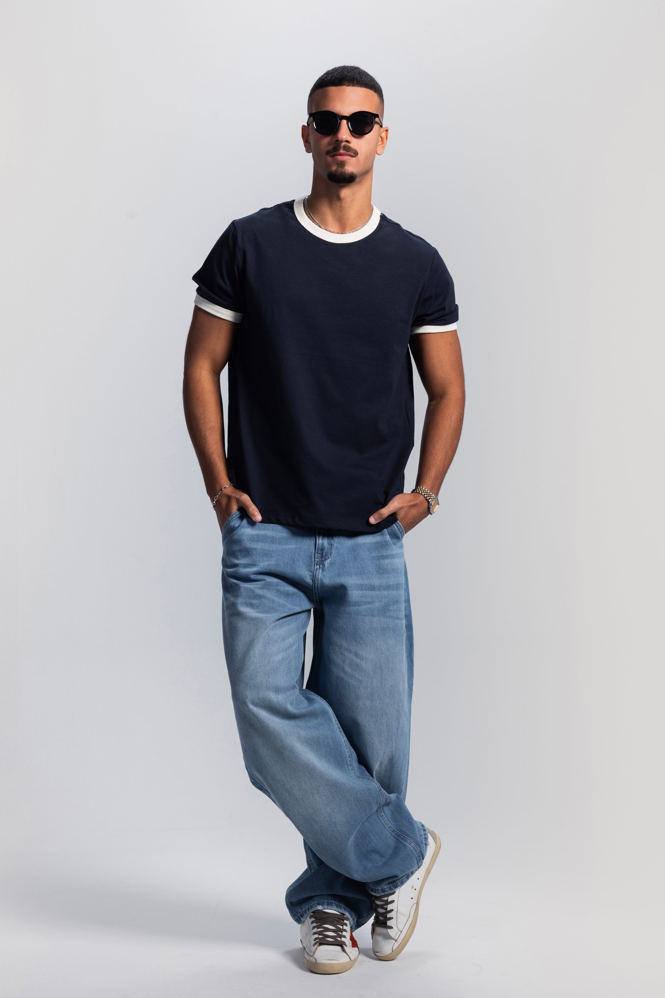 Skater – Mid Blue Jeans