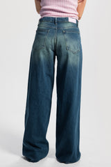Baggy – Mid-Rise Vintage Washed Green Jeans