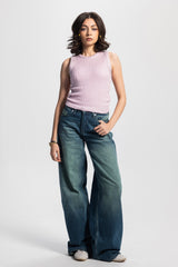 Baggy – Mid-Rise Vintage Washed Green Jeans