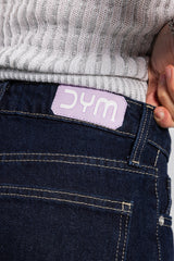 Baggy – Mid-Rise Raw Denim Jeans