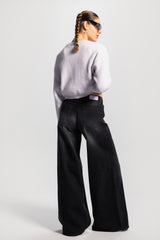 Relaxed Baggy – Low-Waist Washed Dark Grey Jeans