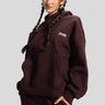 Oversized Hoodie – Burgundy