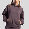 Oversized Hoodie – Dark Mauve