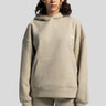 Oversized Hoodie – Ecru White