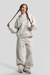 Oversized Hoodie – Light Grey