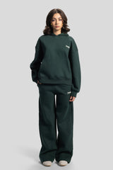 Oversized Hoodie – Dark Green