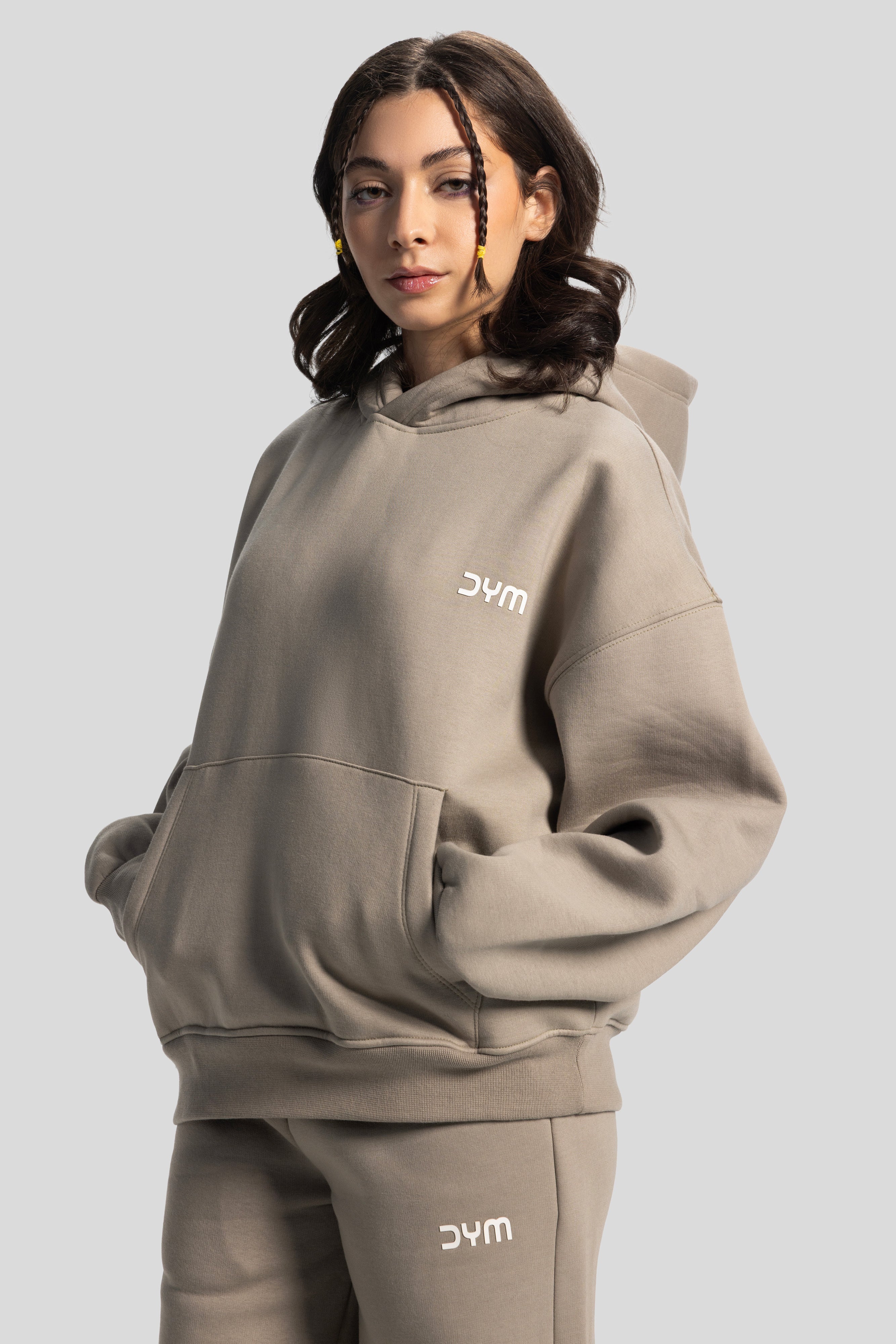 Oversized Hoodie – Olive