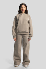 Oversized Hoodie – Olive