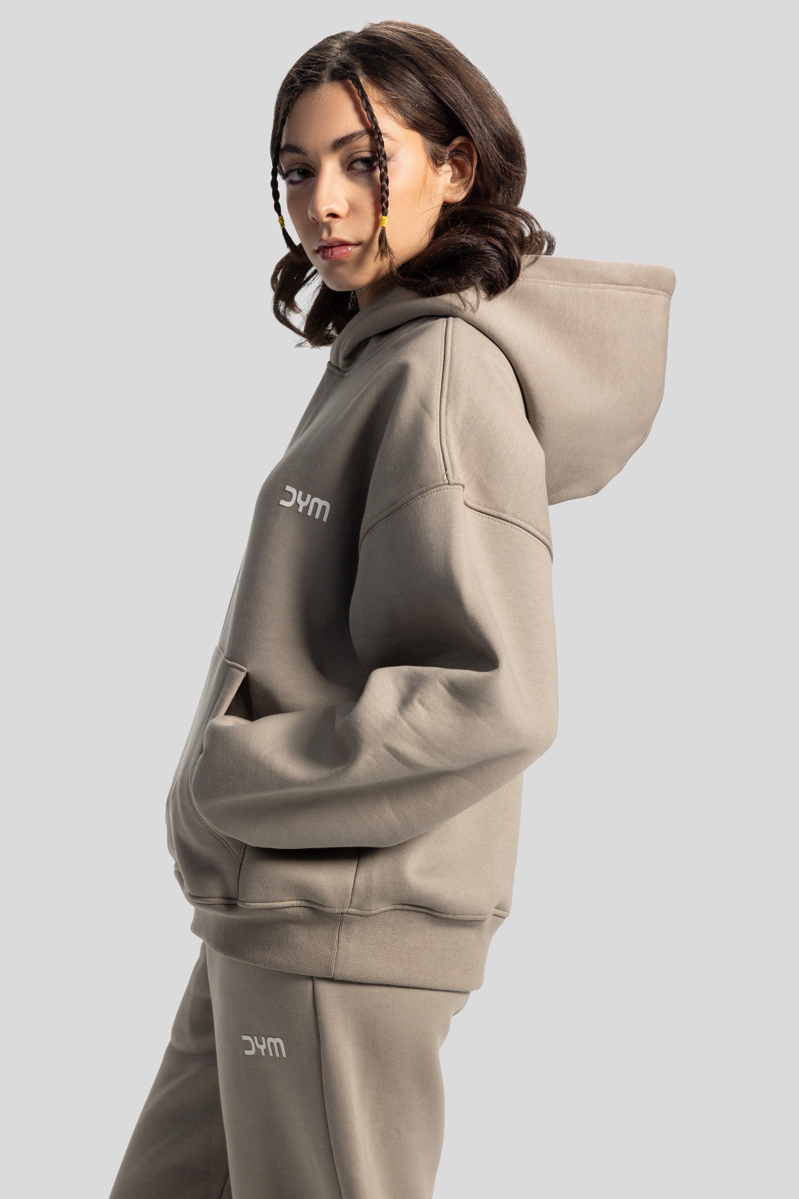 Oversized Hoodie – Olive