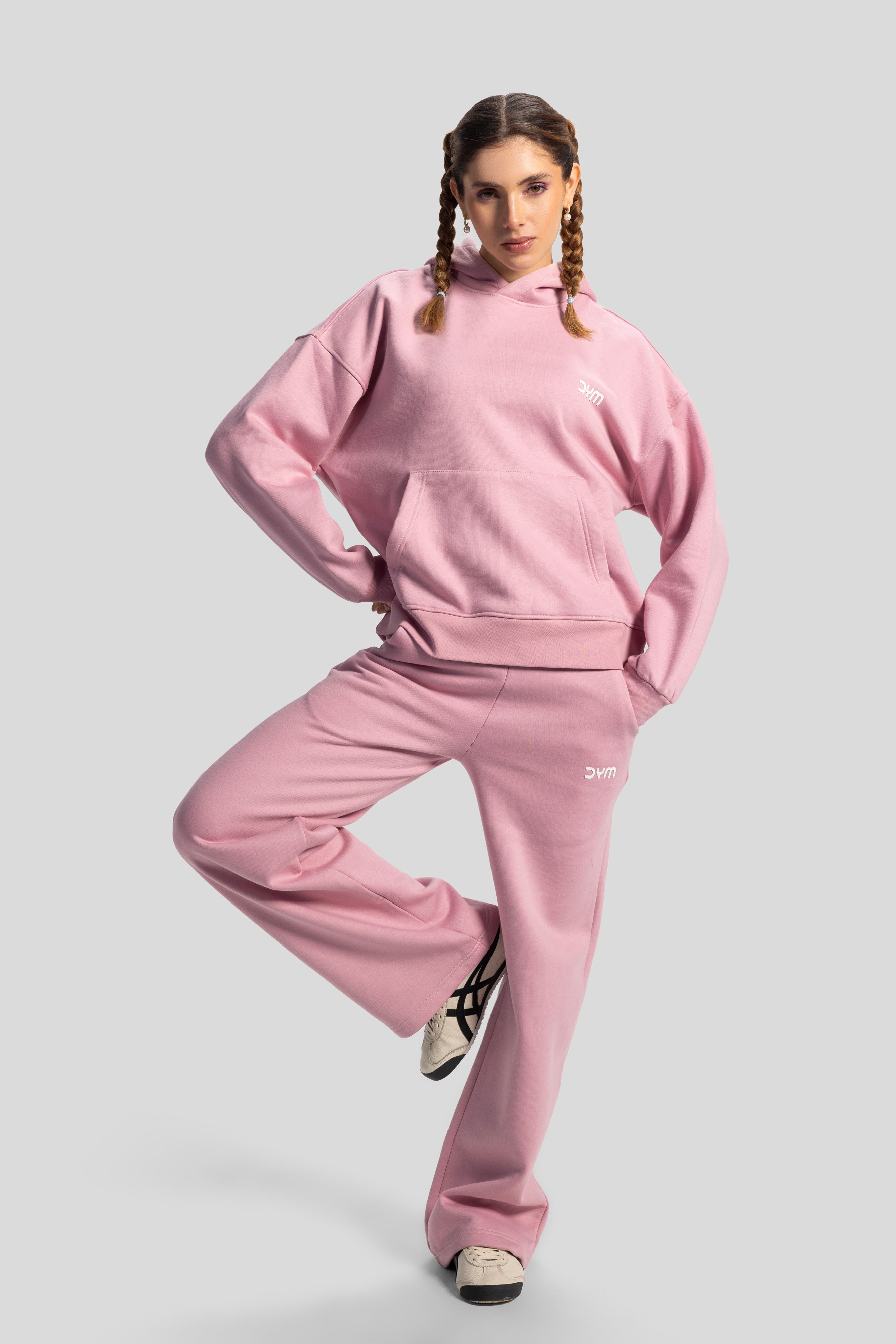 Oversized Hoodie – Pink