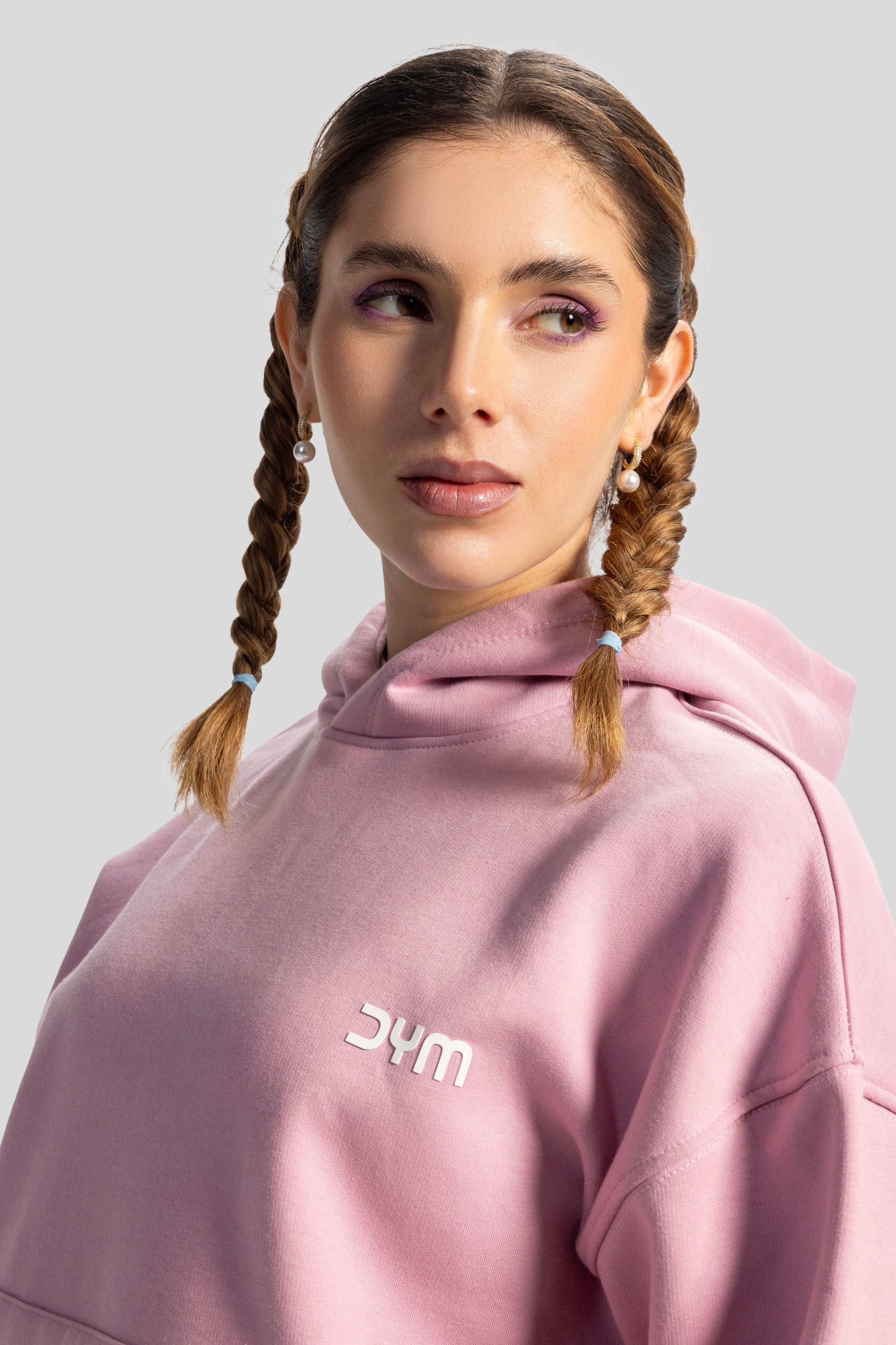 Oversized Hoodie – Pink