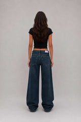 Ultra Baggy Low-Waist Vintage Blue Jeans