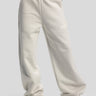 Wide-Leg Sweatpants – Light Grey