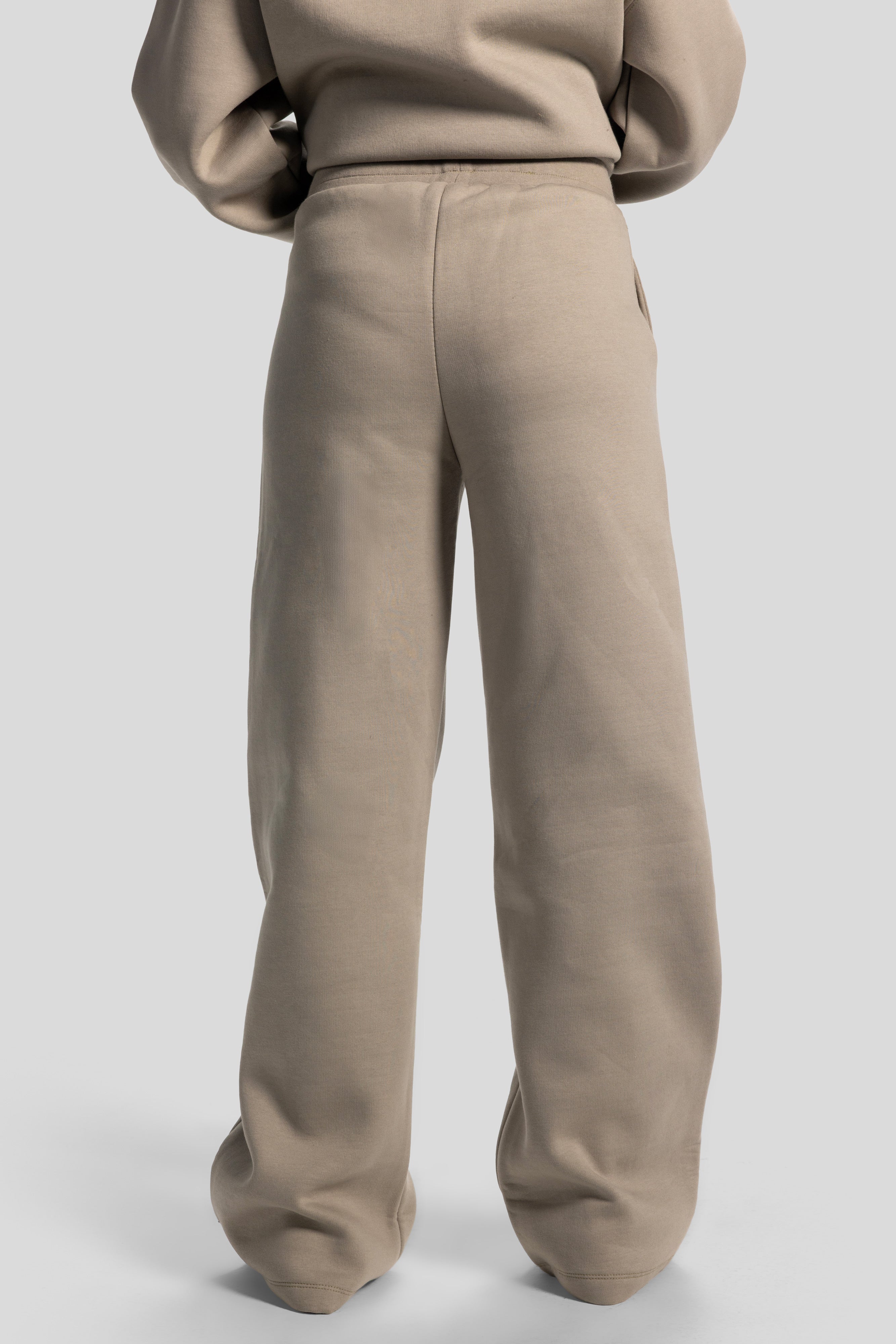 Wide-Leg Sweatpants – Olive
