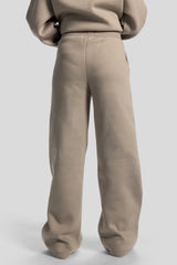 Wide-Leg Sweatpants – Olive