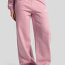 Wide-Leg Sweatpants – Pink