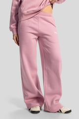 Wide-Leg Sweatpants – Pink