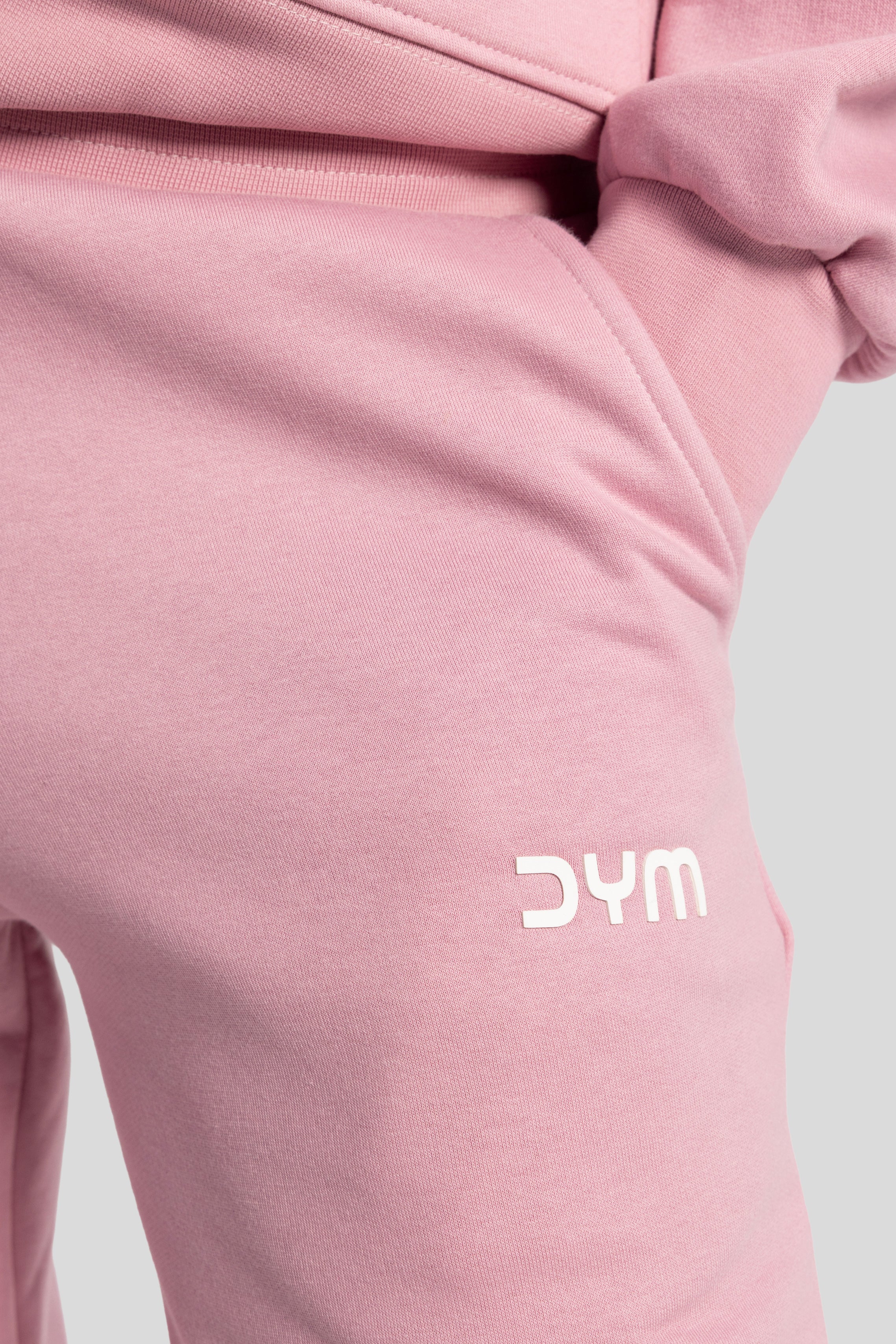 Wide-Leg Sweatpants – Pink